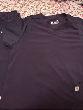 Carhartt Women Straight Leg Pants & Jumpsuit Set in Deep Plum